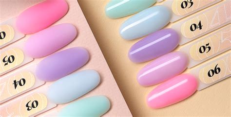 Цветные базы - маст-хэв современного мастера маникюра | kristallnails.ru