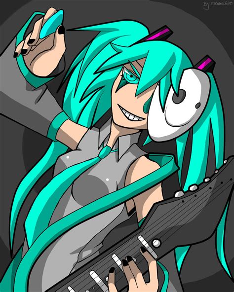 Hatsune Miku - When Crooks Laugh by mochimochicat on DeviantArt