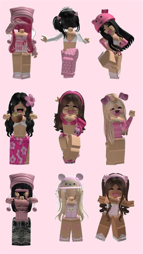 Pretty pink Roblox outfit ideas! 🌸💝 in 2024 | Hoodie roblox, Roblox ...