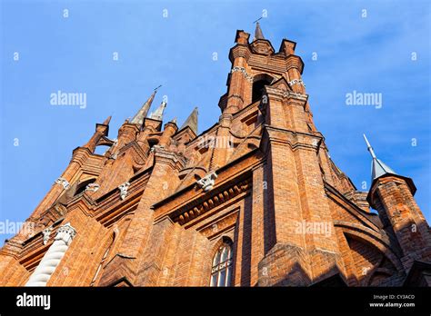 Roman-Catholic church in Samara, Russia. Built in 1906 Stock Photo - Alamy
