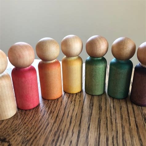 Peg People Family - Etsy