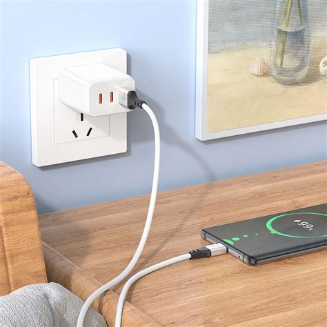 Кабель USB HOCO X86 Spear silicone USB - Type-C, 3A, 1 м, белый оптом