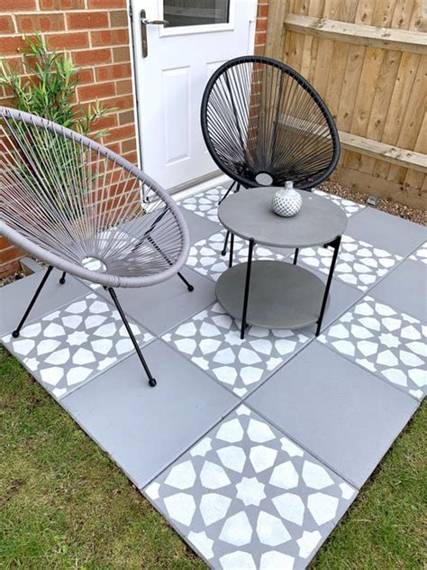 15 Painted Concrete Patio Designs