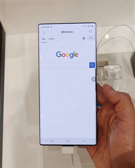 Фото дня: авторитетный инсайдер показал Samsung Galaxy Note12+
