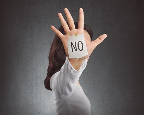 Know When and How to Say ‘No'
