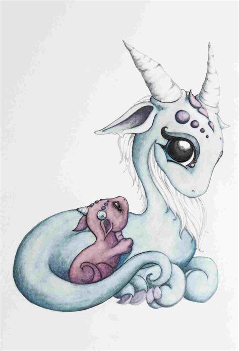 Baby Dragon Drawing at PaintingValley.com | Explore collection of Baby ...