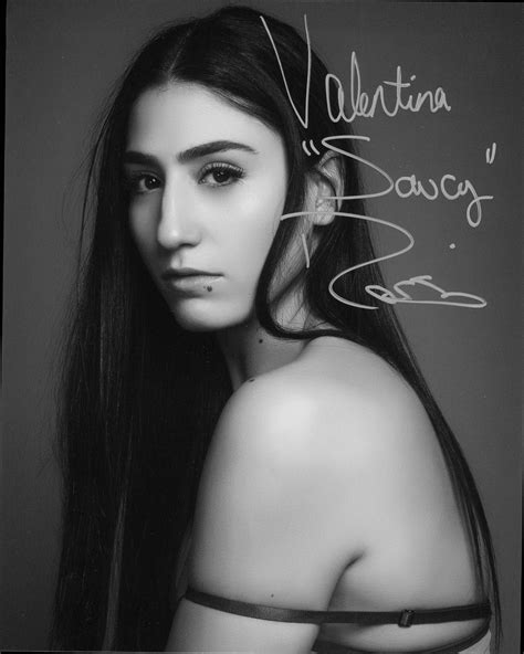 Valentina Rossi signed 8x10 Photo – Signed By Superstars