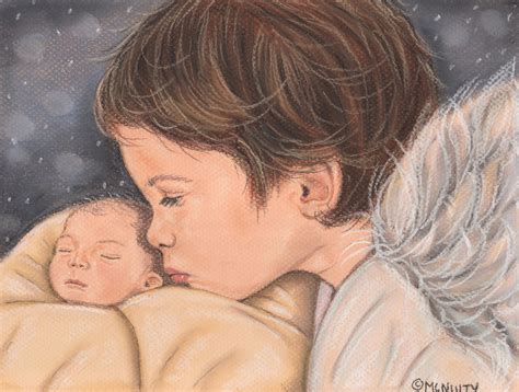 Angels Kissing Painting at PaintingValley.com | Explore collection of