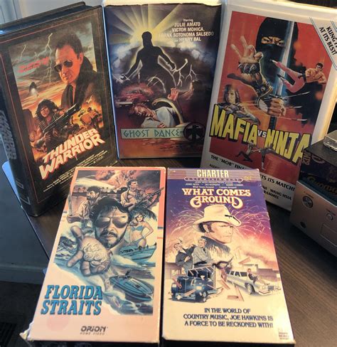 I love vhs tapes with crazy cover art! So much so that I made a short ...