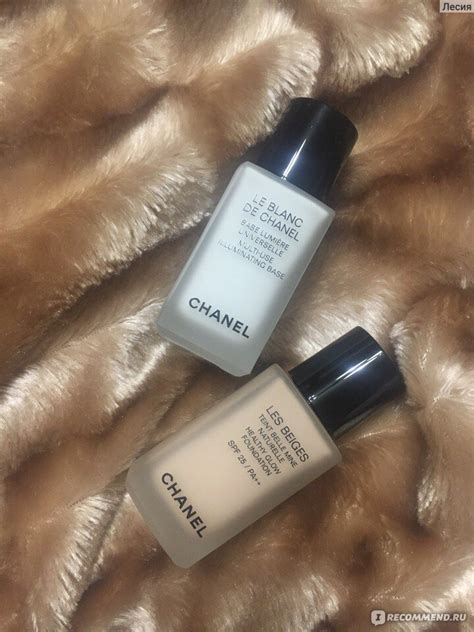 База под макияж Le Blanc de Chanel - «Мечтаете о белом, фарфором лице ...