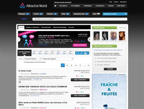 Attractive World avis et test : un site de renconte haut de gamme