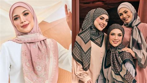 diana danielle wajah  koleksi aidiladha tudungruffle