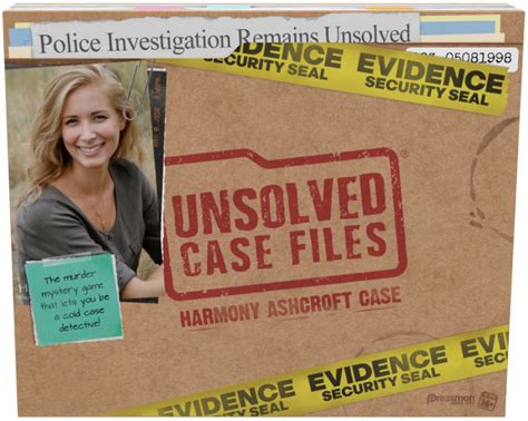 Unsolved Case Files Review - Board Game Quest