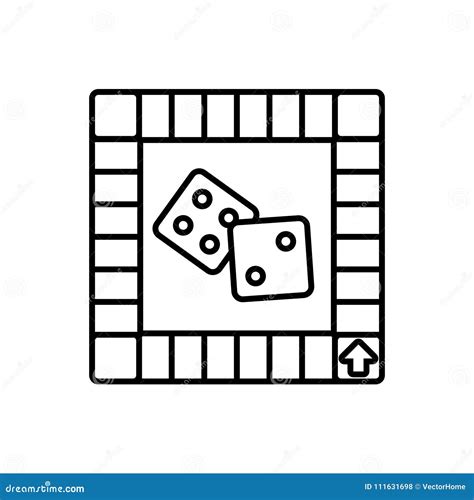 Board Game Icon, Icon Illustration Stock Vector - Illustration of ...