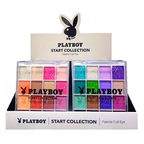 Maroca Playboy - Playboy - Paleta de Sombras Full Eye HB102391 - Box C/12 Und ( Validade ...