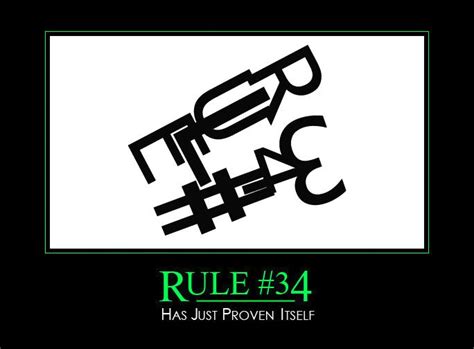 Rule #34 | MyConfinedSpace
