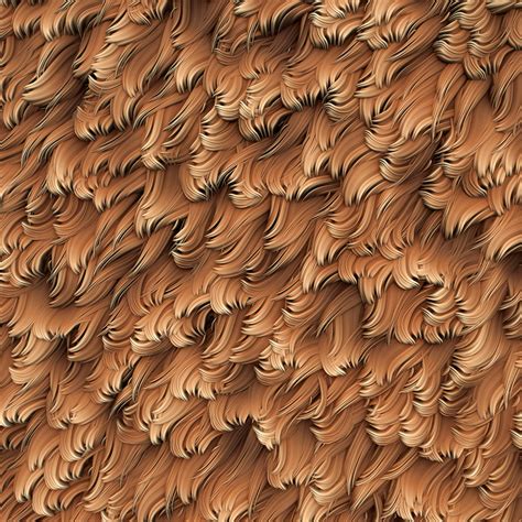 artstation stylised fur material