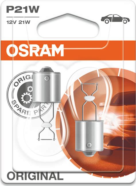 Osram P21W Original Line 12V 2τμχ Blister - Skroutz.gr