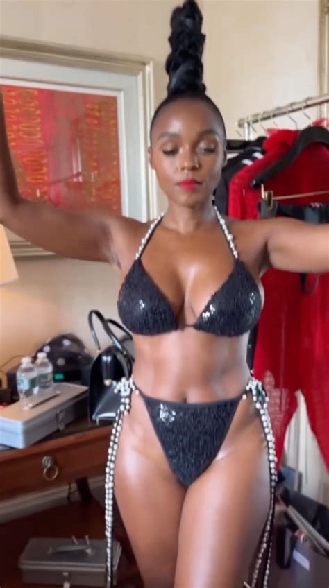 Janelle Monae Thong