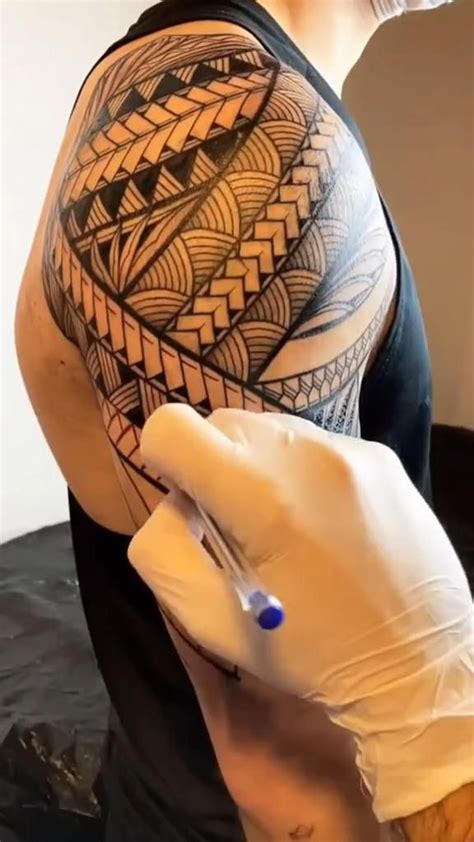 Samoan inspired half sleeve by michael fatutoa – Artofit