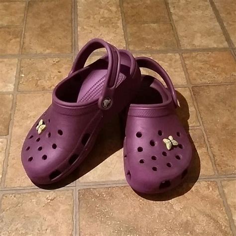 Dark purple crocs | Purple crocs, Crocs, Purple