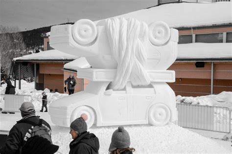 2017 International Snow Sculpture Championships in Breckenridge, Colorado