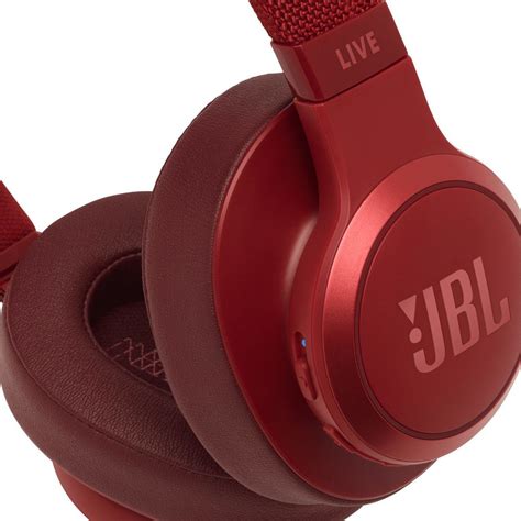 Беспроводные наушники JBL LIVE 500BT Red - купить на официальном сайте JBL