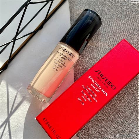 Тональный флюид Shiseido Synchro Skin Glow - «Детальный обзор ...