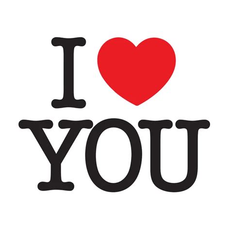 I love you Vector Art Stock Images | Depositphotos