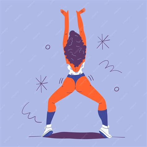 Free Vector | Hand drawn twerk dance illustration