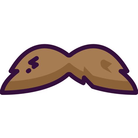 Mostache Generic Outline Color icon
