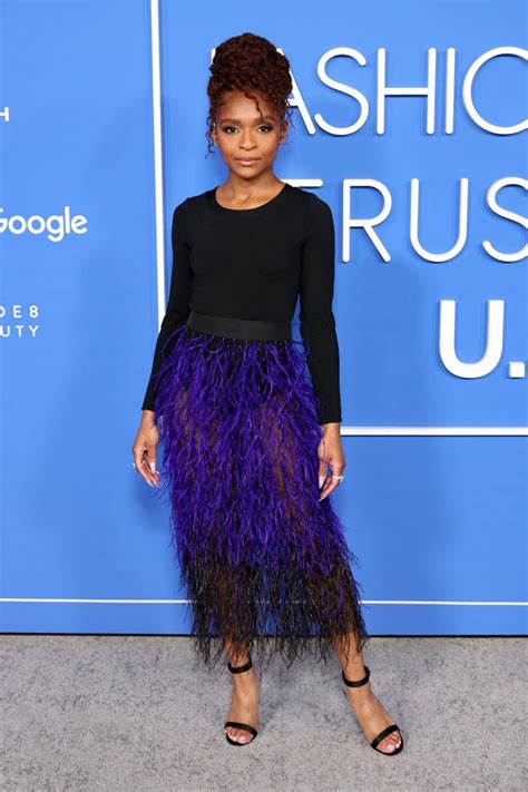 DOMINIQUE THORNE at Fashion Trust US Awards at Goya Studios in Los