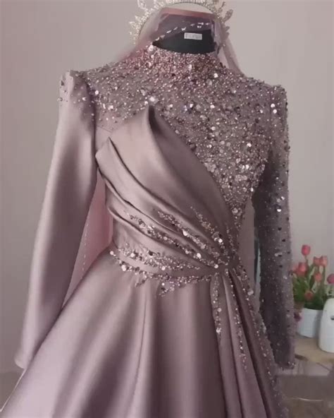 Pin on Ide Gamis Muslimah | Muslim fashion dress, Fancy dresses long, Modest evening dress