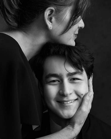 Mother and Adult Son Photoshoot