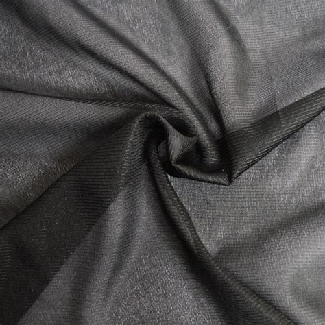 Thermocollant couture tissé et stretch noir - designers-factory.com