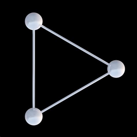 Premium Photo | 3d molecular structure
