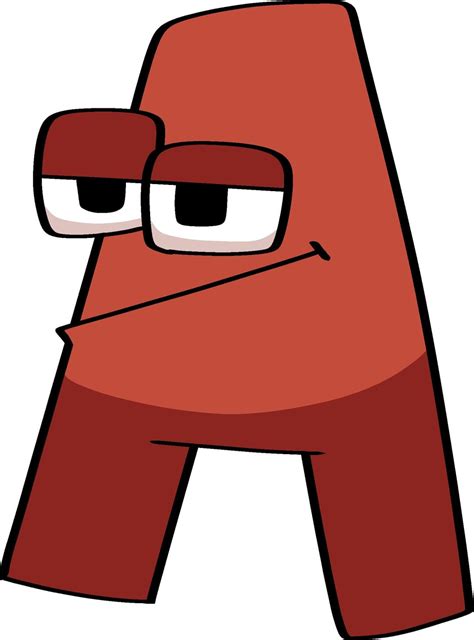 FAN-art of an unused A design lolz : r/alphabetfriends