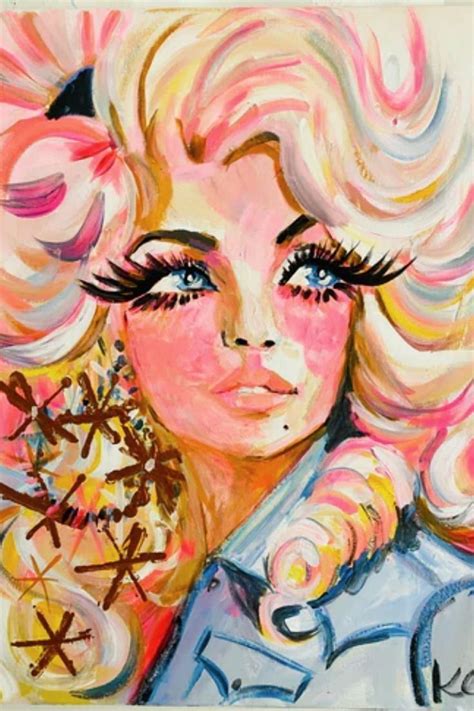 Dolly Parton. | Art inspiration, Cool art drawings, Art painting acrylic