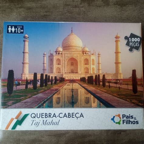 Quebra Cabeca Taj Mahal - Quebra-cabeça Taj Mahal 1000 peças. | Shopee Brasil