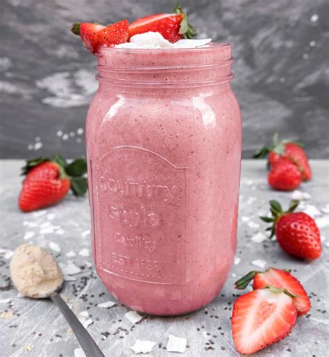 Протеинов шейк с ягоди Weight Loss / Strawberry Protein Shake Weight ...