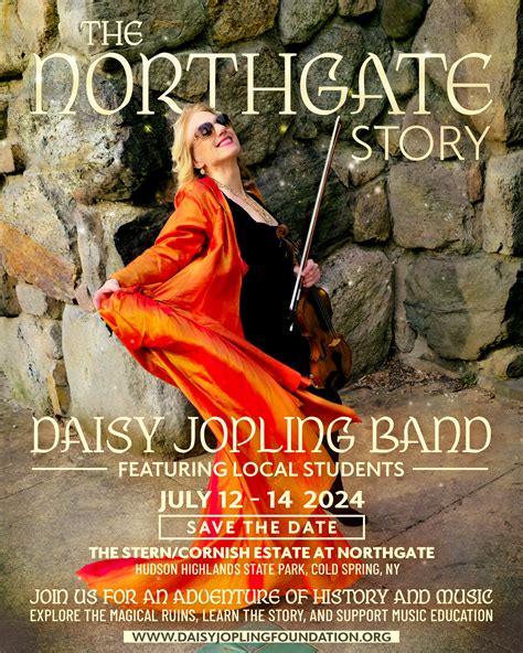 Jul 12 | The Daisy Jopling Band To Perform “The Northgate Story” July