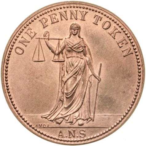 Australia. ANS Centenary 1849-1949. Penny Token, 1949.