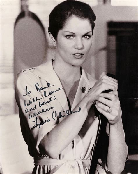 Sold Price: Bond girl Lois Chiles signed photo - October 6, 0121 9:00