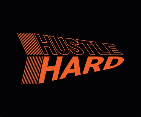 Hustle Hard Logo