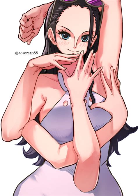nico robin (one piece) drawn by aosora2823 | Danbooru