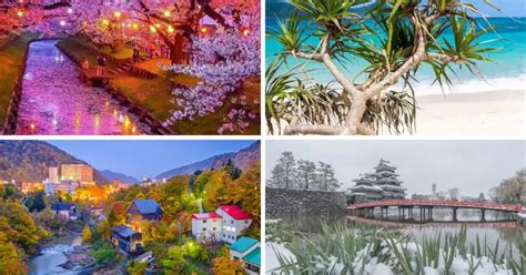 time  year  visit japan seasons crowds weather