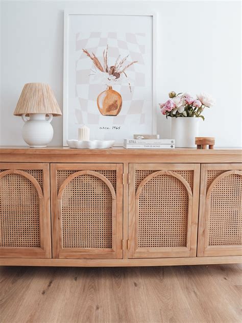 easy tips  styling  buffet  sideboard
