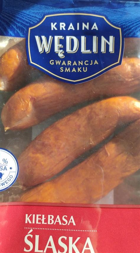 Колбаса из свинины Slaska Wieprzowa Kraina Wędlin - калорийность ...