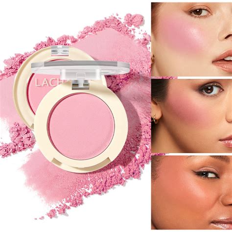 Safe Face Blush Pressed Powder Blush 12 Colors Matte Blush Palette High ...