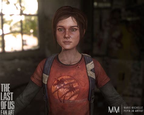 Wip Ellie from The last of us — polycount